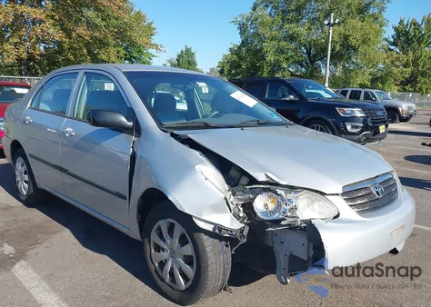 2008 Toyota Corolla Ce from USA, damaged, VIN 2T1BR32E38C918495